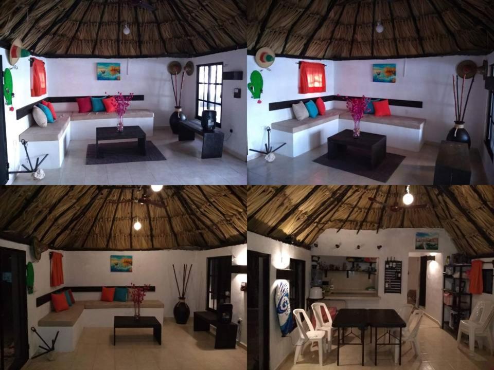 Casa Gama-Playa Orilla Del Mar, Beach And Town Boxol Extérieur photo